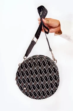 Outlet Torebka Kuferek ZNJ006 Czarna Torebki Kuferki|Torebki Klasyczne