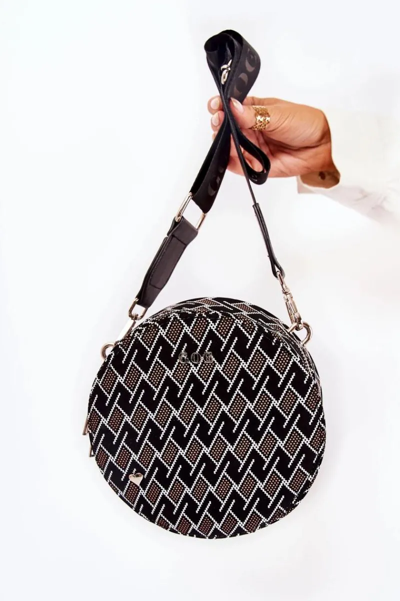 Outlet Torebka Kuferek ZNJ006 Czarna Torebki Kuferki|Torebki Klasyczne