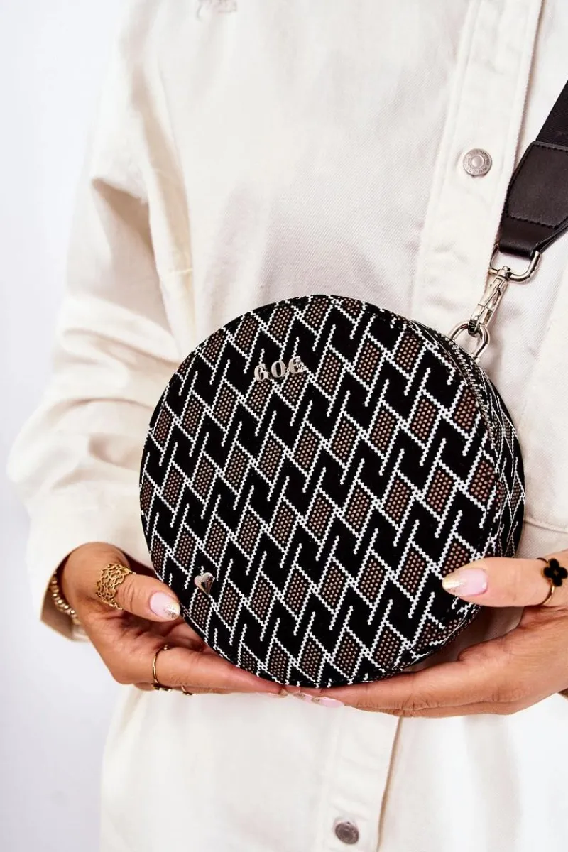 Outlet Torebka Kuferek ZNJ006 Czarna Torebki Kuferki|Torebki Klasyczne