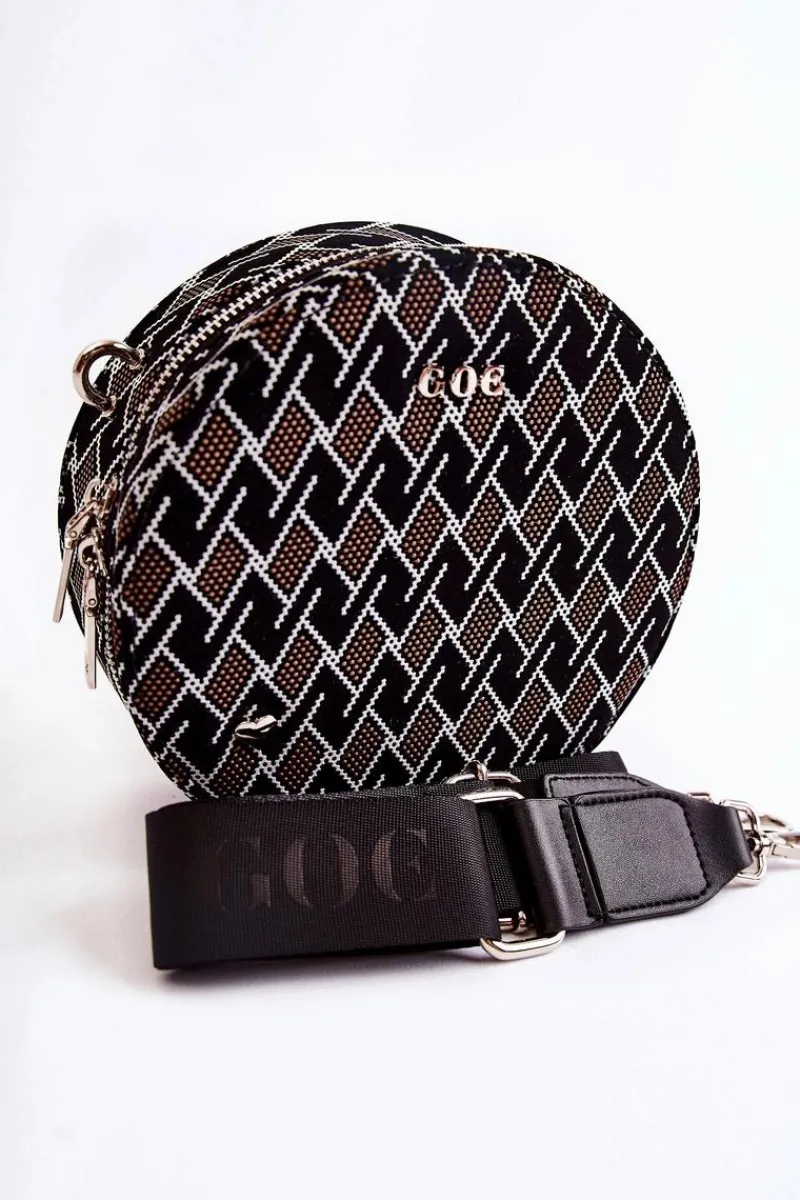 Outlet Torebka Kuferek ZNJ006 Czarna Torebki Kuferki|Torebki Klasyczne