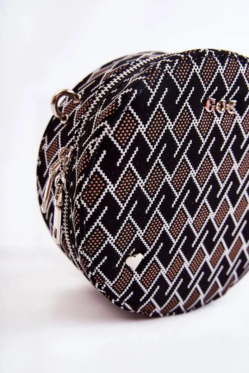 Outlet Torebka Kuferek ZNJ006 Czarna Torebki Kuferki|Torebki Klasyczne