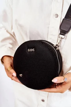 Discount Torebka Kuferek ZNJ005 Czarna Torebki Kuferki|Torebki Klasyczne