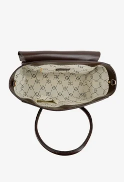 Outlet Torebka Kuferek BAG5810-M17 Czekoladowa Torebki Nobo|Torebki Kuferki