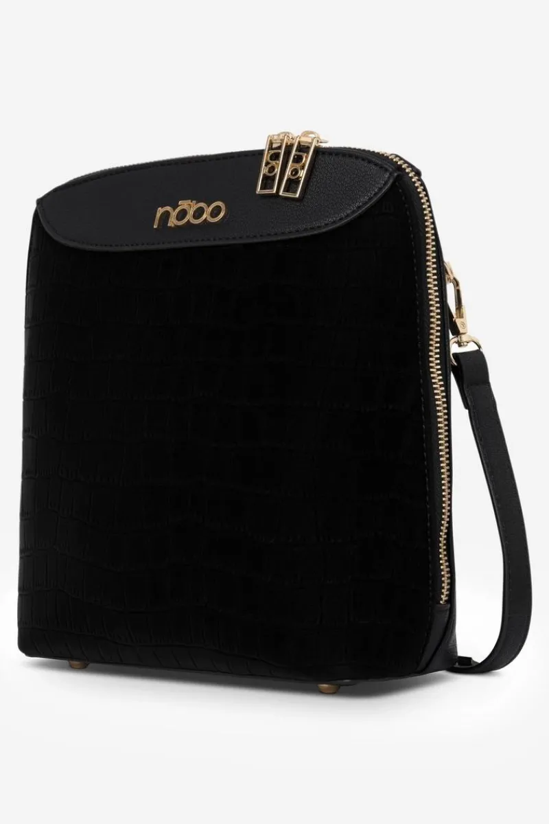 Discount Torebka Kuferek NBAG-R3202-C020 Czarna Torebki Nobo|Torebki Kuferki