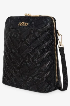 New Nobo Torebka Kuferek Zwierzęcy Wzór NBAG-R3200-C019 Ciemnoszara