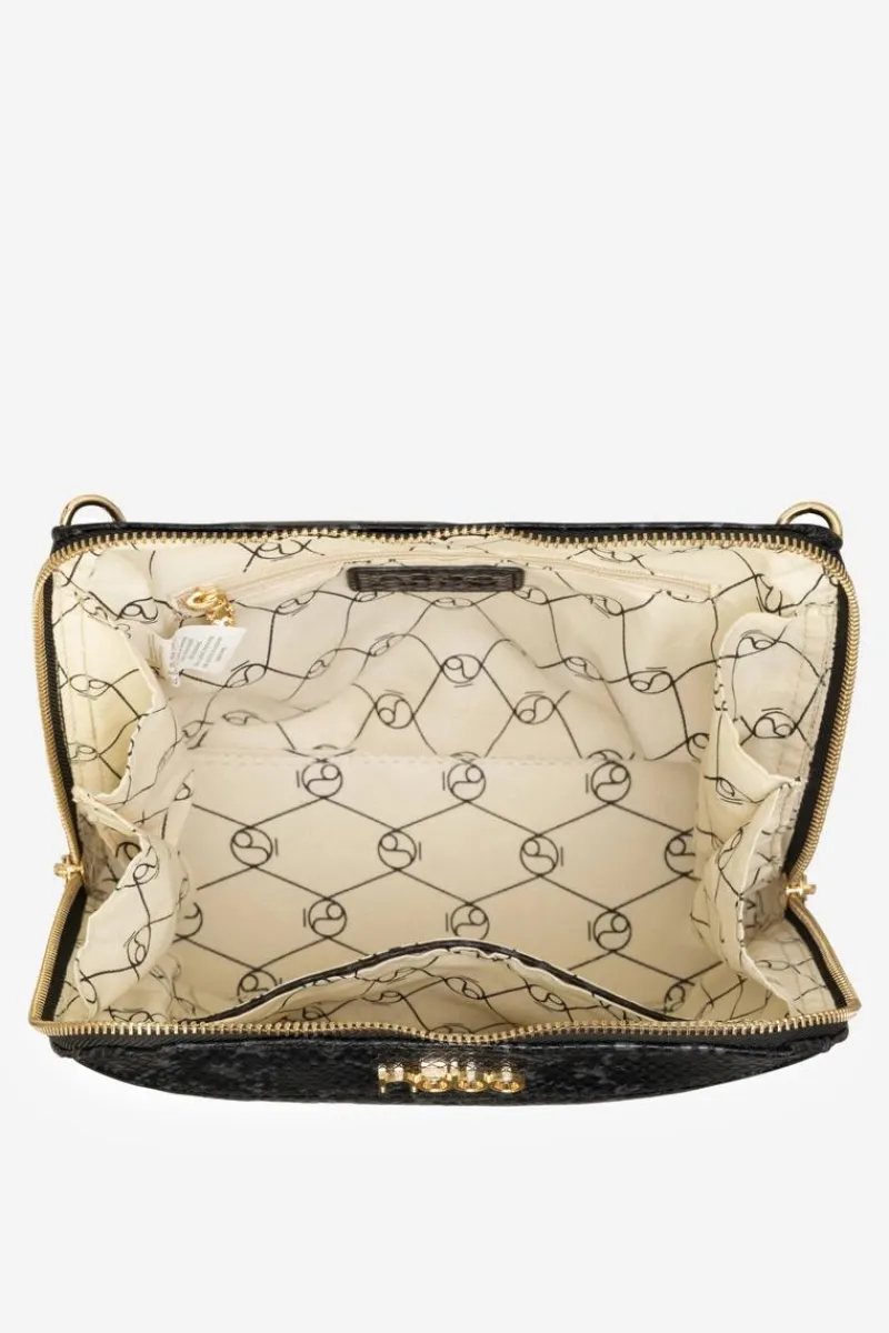 New Nobo Torebka Kuferek Zwierzęcy Wzór NBAG-R3200-C019 Ciemnoszara