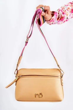 Torebki Nobo|Torebki Klasyczne>Nobo Torebka Listonoszka M3650-C002 Ciemnożółta