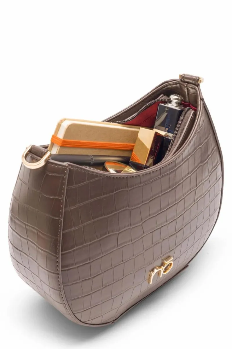 Hot Torebka Listonoszka L3690-CM17 Brązowa Torebki Nobo|Torebki Klasyczne