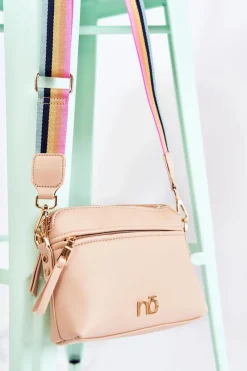 Torebki Nobo|Torebki Klasyczne>Nobo Torebka Listonoszka M3650-C015 Beżowa