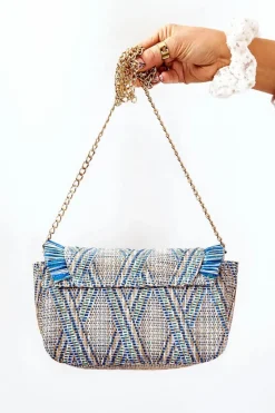 Torebki Nobo|Torebki Klasyczne>Nobo Torebka Listonoszka M3100-CM12 Niebieska