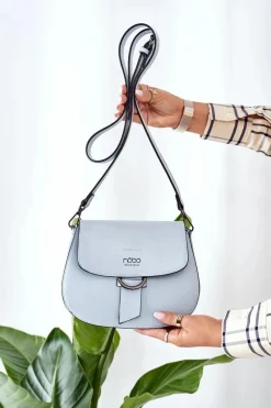 Outlet Nobo Torebka Listonoszka G0360 Jasnoniebieska