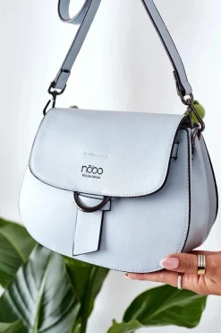 Outlet Nobo Torebka Listonoszka G0360 Jasnoniebieska