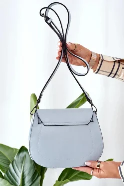 Outlet Nobo Torebka Listonoszka G0360 Jasnoniebieska