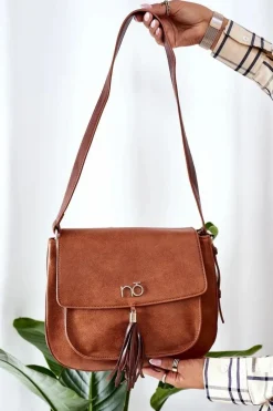 Torebki Nobo|Listonoszki>Nobo Torebka Listonoszka L1420 Karmelowa