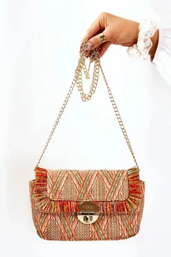 Discount Nobo Torebka Listonoszka M3100-CM03 Pomarańczowa