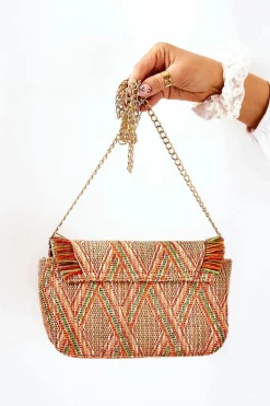 Discount Nobo Torebka Listonoszka M3100-CM03 Pomarańczowa