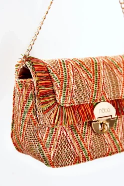 Discount Nobo Torebka Listonoszka M3100-CM03 Pomarańczowa