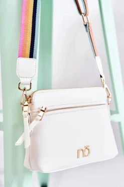 Hot Torebka Listonoszka M3650-C000 Biała Torebki Nobo|Torebki Klasyczne