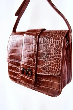 Discount Torebka Listonoszka NBAG-L1100-CM17 Brązowa Listonoszki|Torebki Nobo