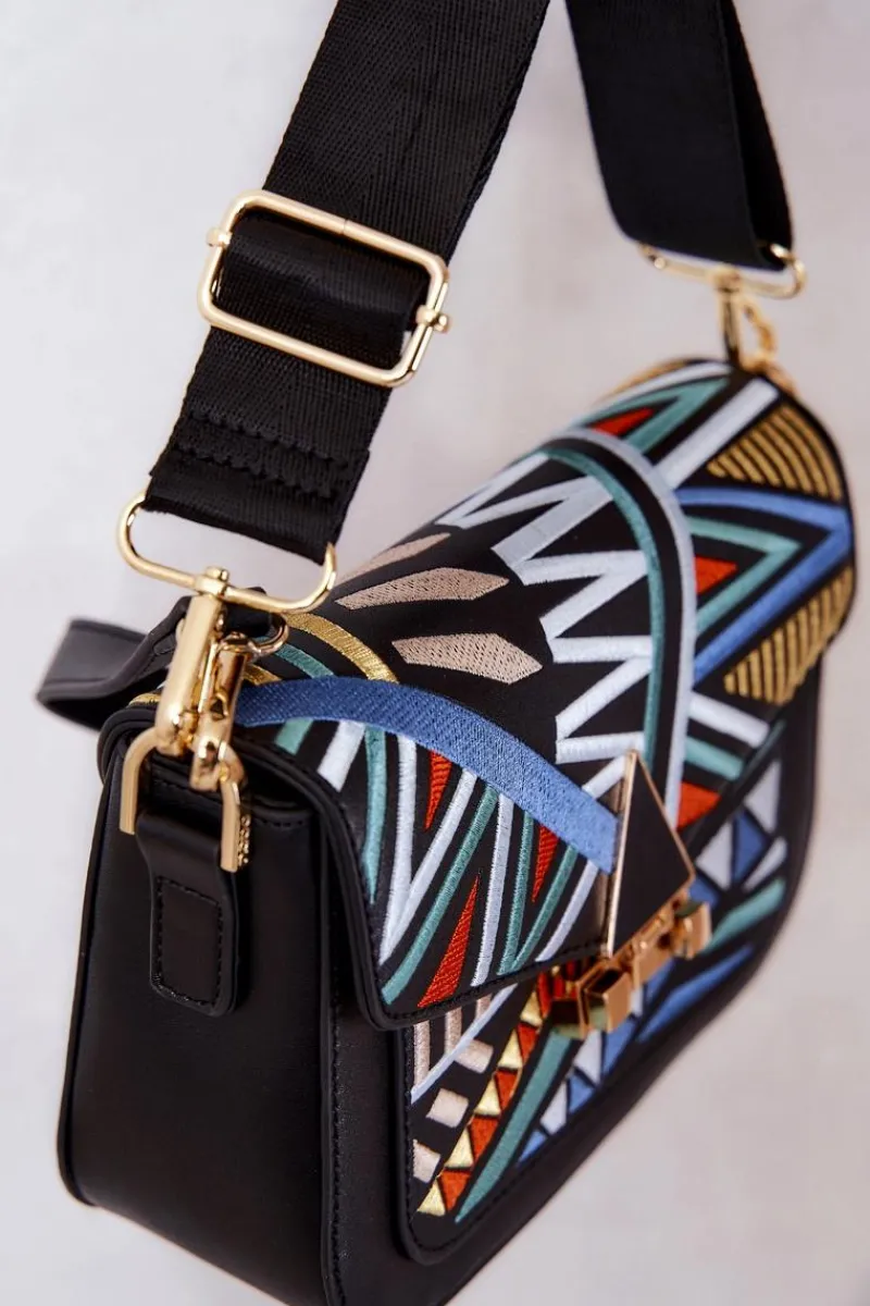 Hot Torebka Listonoszka M1320-C020 Czarna Torebki Nobo|Torebki Kuferki