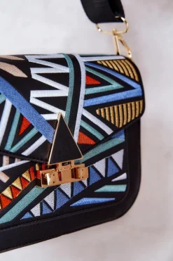 Hot Torebka Listonoszka M1320-C020 Czarna Torebki Nobo|Torebki Kuferki