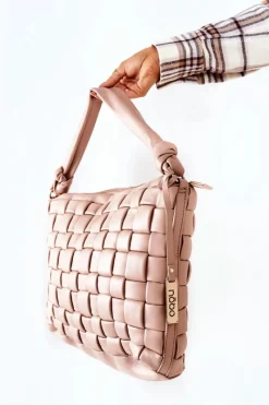 Clearance Torebka Na Ramię L1050 Beżowa Torebki Nobo|Torebki Klasyczne