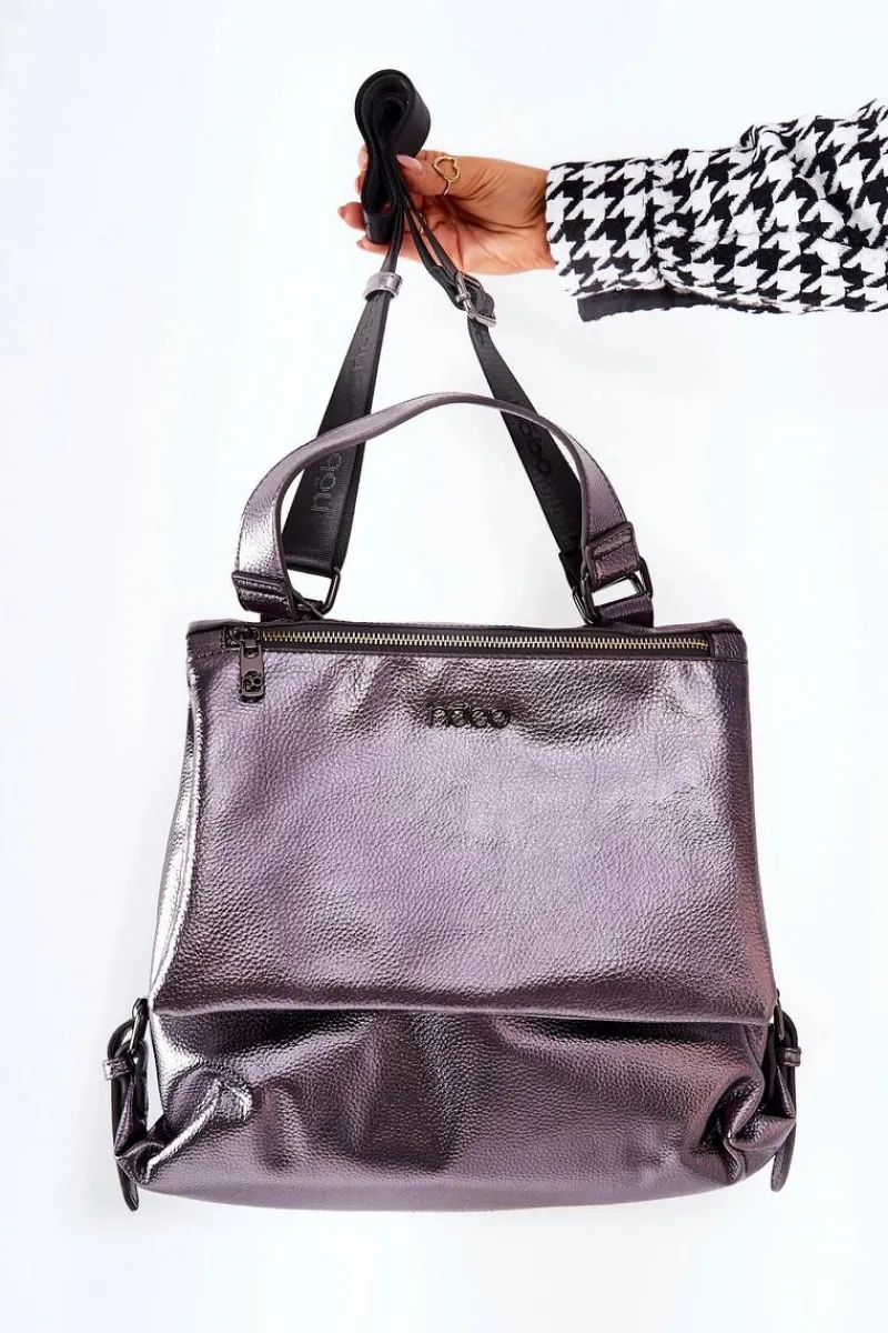 New Nobo Torebka Na Ramię L1251 Srebrna