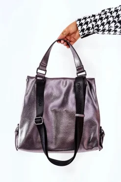 New Nobo Torebka Na Ramię L1251 Srebrna