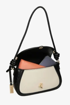 Best Nobo Torebka Na Ramię NBAG-P5000-CM20 Beżowo-Czarna