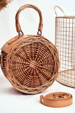 Torebki Nobo|Torebki Klasyczne>Nobo Torebka Koszyk Wiklina NBAG-XI0710-C017