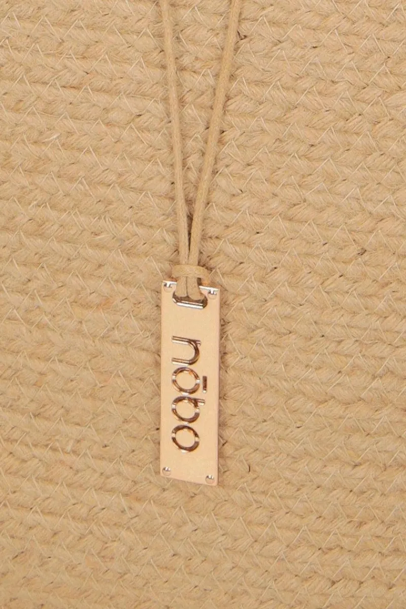 Torebki Plażowe|Torebki Nobo>Nobo Torebka Plażowa Koszyk XP0400-C020 Beżowo-Czarna