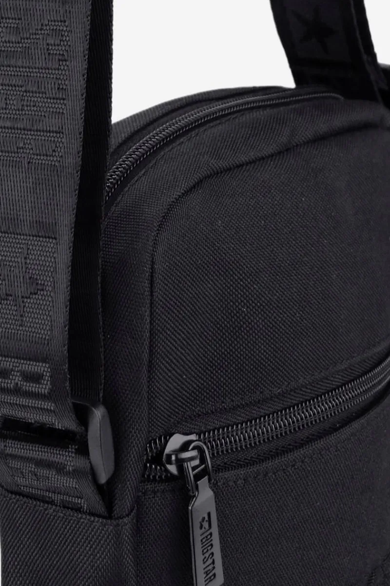 Sale Torebka Saszetka Big Star OO574110 Czarna Torby Sportowe|Listonoszki