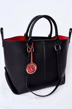 Hot Nobo Torebka Shopper Na Ramię K2300 Czarna