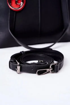 Hot Nobo Torebka Shopper Na Ramię K2300 Czarna