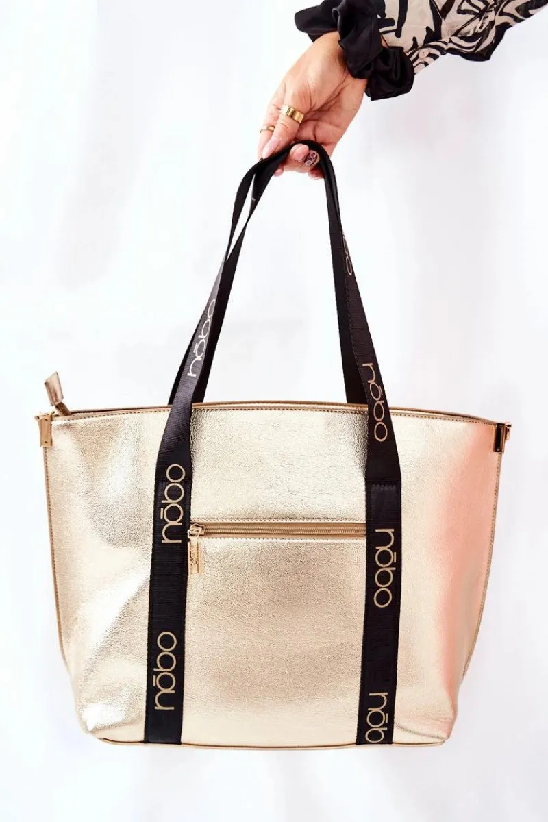 Hot Nobo Torebka Shopper Na Ramię NBAG-K2071-CM23 Złota