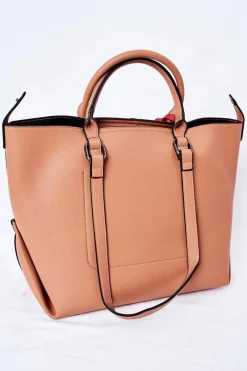 Torebki Nobo|Torebki Klasyczne>Nobo Torebka Shopper Na Ramię K2300 Jasny Brąz