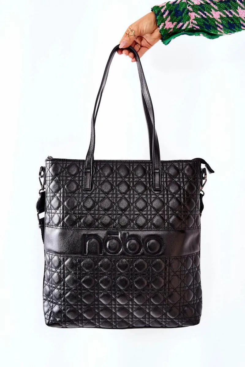 New Nobo Torebka Shopper L0820 Czarna