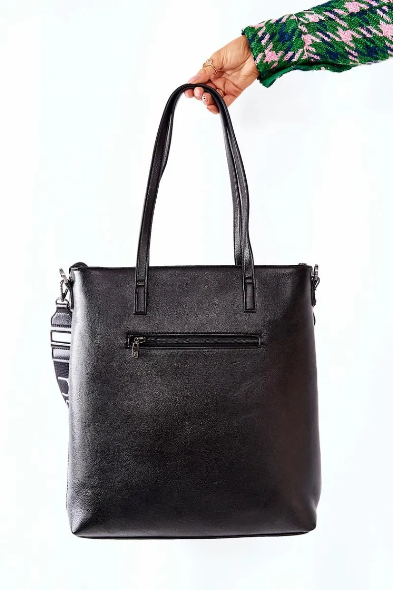 New Nobo Torebka Shopper L0820 Czarna