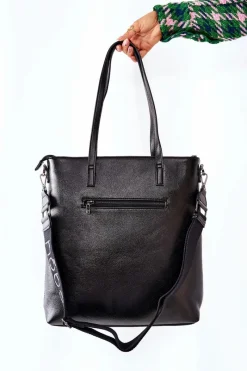New Nobo Torebka Shopper L0820 Czarna