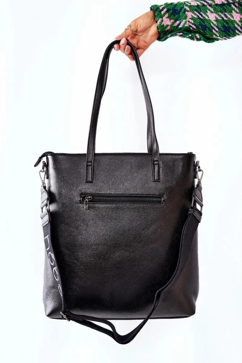 New Nobo Torebka Shopper L0820 Czarna
