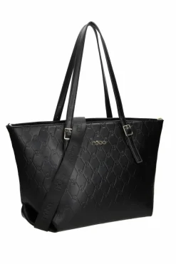 Hot Torebka Shopperka M0140-C020 Czarna Torebki Nobo|Torebki Klasyczne