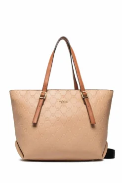 Online Nobo Torebka Shopperka M0140-C015 Beżowa