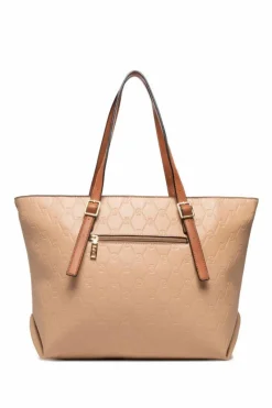 Online Nobo Torebka Shopperka M0140-C015 Beżowa