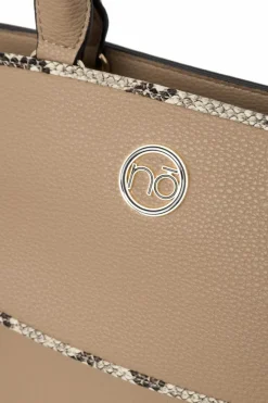 Outlet Torebka Shopperka N1680-C015 Beżowa Torebki Nobo|Torebki Klasyczne