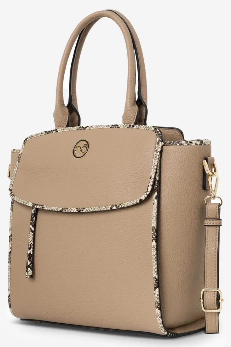 Outlet Torebka Shopperka N1680-C015 Beżowa Torebki Nobo|Torebki Klasyczne