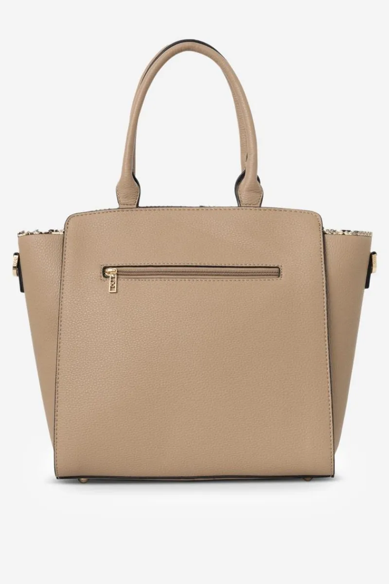 Outlet Torebka Shopperka N1680-C015 Beżowa Torebki Nobo|Torebki Klasyczne