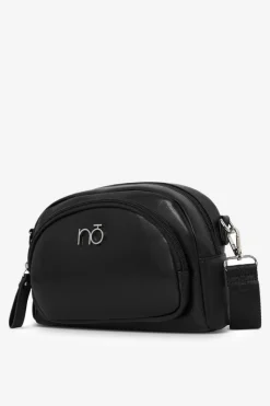 Torebki Nobo|Listonoszki></noscript>Nobo Torebka Skórzana Zwierzęcy Wzór NBAG-R0150-C020 Czarna