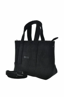 Torebki Klasyczne>Big Star Shoes Torebka Sztruksowa Big Star OO574038 Czarna