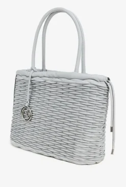 Online Nobo Torebka Typu Shopper BAG5940-M19 Szara Szary