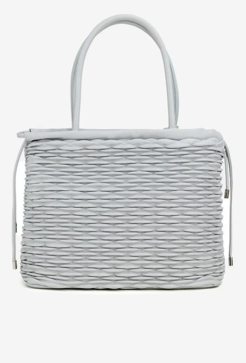 Online Nobo Torebka Typu Shopper BAG5940-M19 Szara Szary